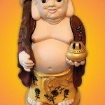 Ceramic - Buddah in Acrylics