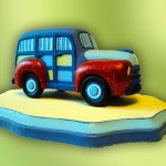 Ceramic - Car in Acrylics