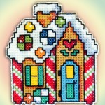 Cross stitch - Candy House